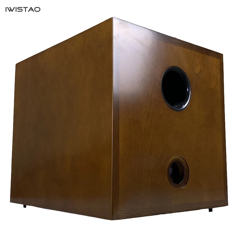 IWISTAO 8 Inch Subwoofer Empty Enclosure Finish