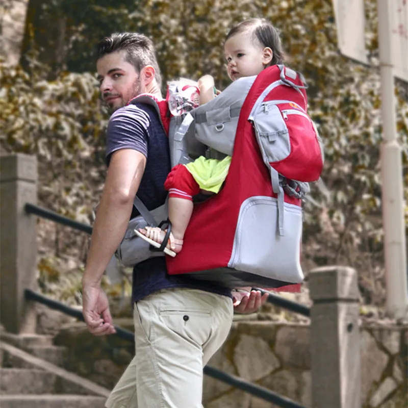 Porte-bébé pliable imperméable à l'eau pour bébé sac à dos de randonnée pour bébé