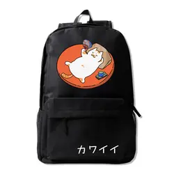 Zshop ленивый Kitty Cat Рюкзак Японии Kawaii Средняя школа сумка для школы