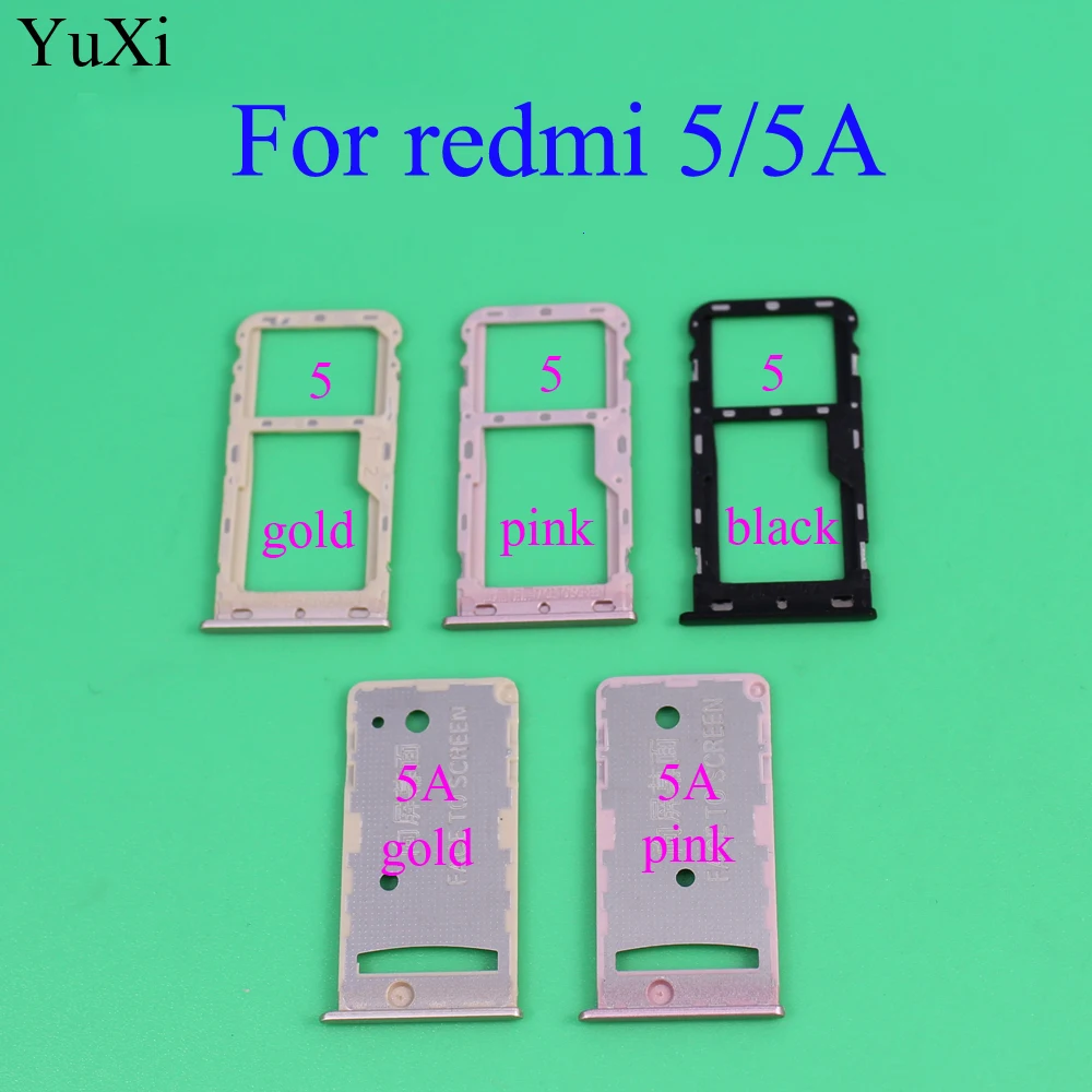 Держатель слота для SIM карты запасные части Xiaomi Redmi 5 /5a/ Note 5A|Адаптеры карт| |