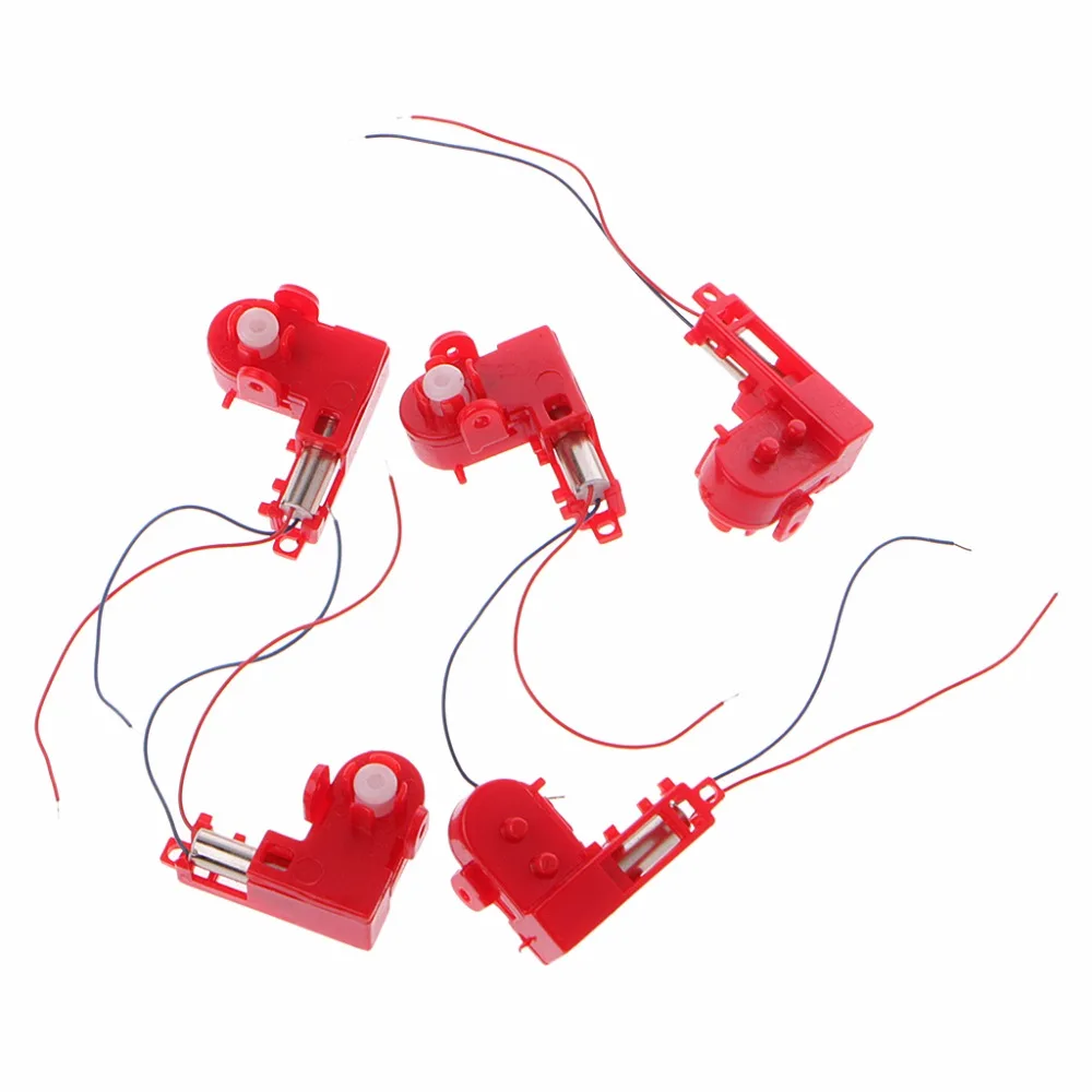

5Pcs DC 3-3.7V Micro Speed Reduction Worm Gear Motor Mini Coreless Motor 1000RPM