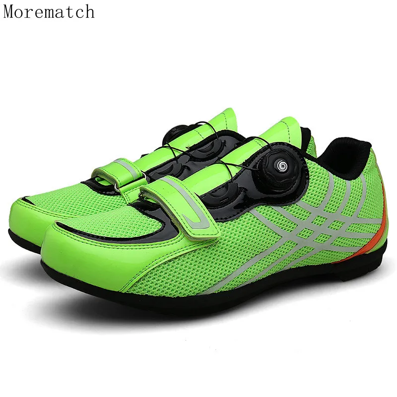 

Morematch New Men Road Bike Bicycle Shoes Anti-Slip Breathable Cycling Shoes Triathlon Athletic Sport Shoes Zapatos Bicicleta