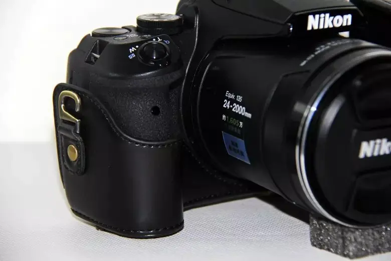 Кожа искусственная кожа камера Жесткий чехол сумка ручка для NIKON Coolpix P900s P900