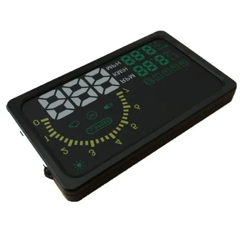 

New 6" LED OBD-II HUD Head Up Display Over Speeding warning/ Speed/ Km rpm/ Shift light/ Temperature Indicator I5