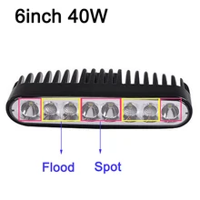 Best Offers ECAHAYAKU 2x 40W LED Work Light Bar DRL Offroad SUV Car Tractor Boat 4WD 4x4 Truck ATV Auto Combo 12V 24V Wagon Driving Fog Lamp Best Offers ECAHAYAKU 2x 40W LED Work Light Bar DRL Offroad SUV Car Tractor Boat 4WD 4x4 Truck ATV Auto Combo 12V 24V Wagon Driving Fog Lamp