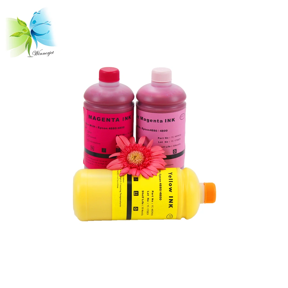 

WINNERJET 1000ml Dye Inks for Epson Stylus Pro 4800 4880 Printer