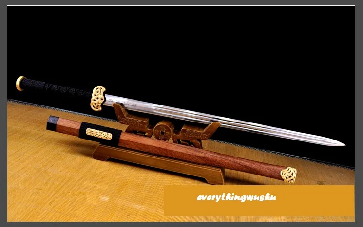 

Mirror-Polished Han Jian Wushu Swords Straight Swords Han Swords Traditional Chinese Sabers