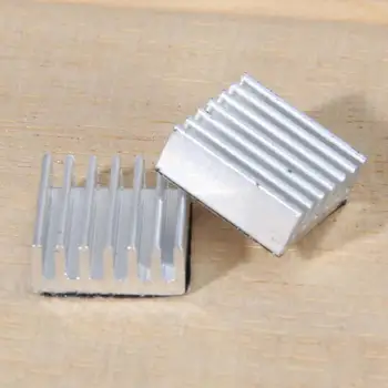 

ALLOYSEED 30Pcs Aluminum Heatsink Cooler Adhesive Kit Aluminum Heat Sink Set Kit Radiator for Raspberry Pi Cooling Hot Sale