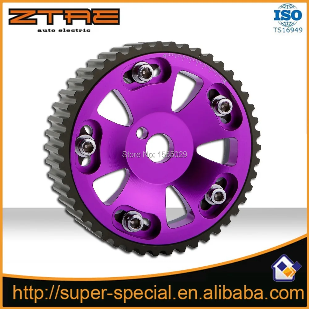 

ALUMINUM PURPLE RACING ENGINE CAM GEAR 4G15 1.5L ENGINE MIT MIRAGE/COLT/SUMMIT
