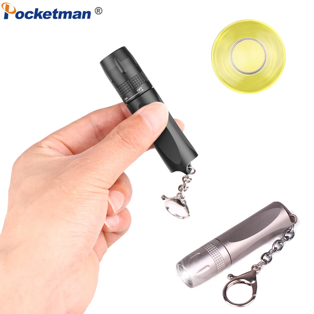 

4000LM LED Flashlight Mini LED Torch Pocket Flashlight with Keychain T6 LED Flashlight Super Bright for Camping Hiking Emergency