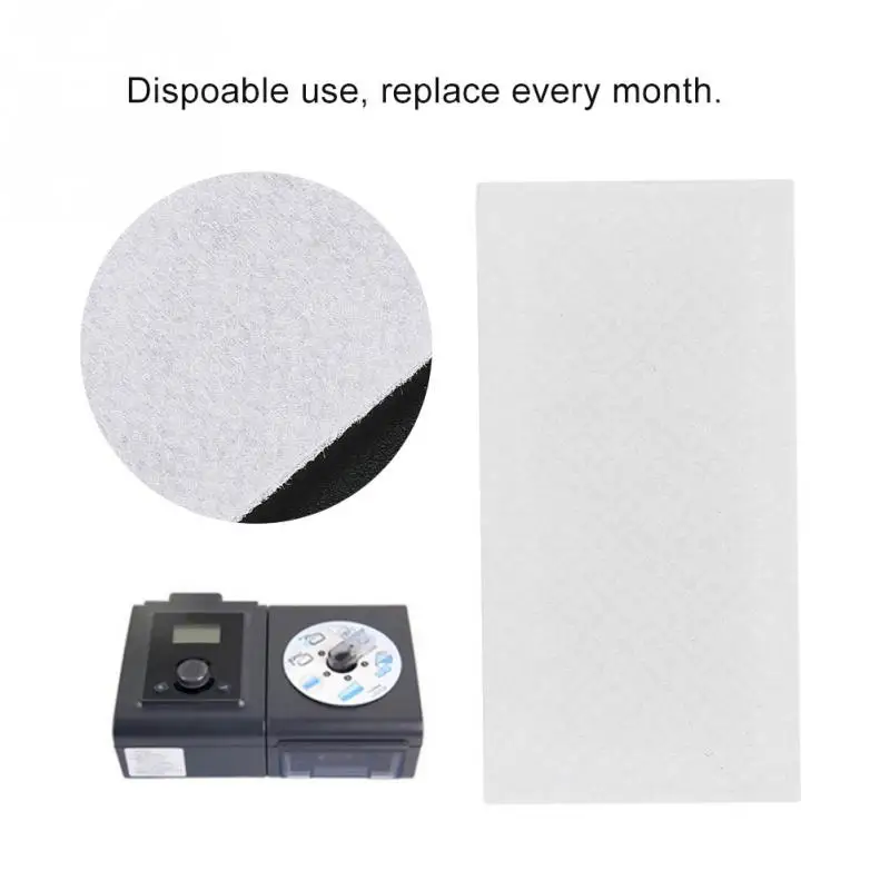 

6Pcs Disposable Replacement White CPAP Filters Sleep Apnea Dust filter Device Accessory for 50/60/M/BiPAP ST Series Machine