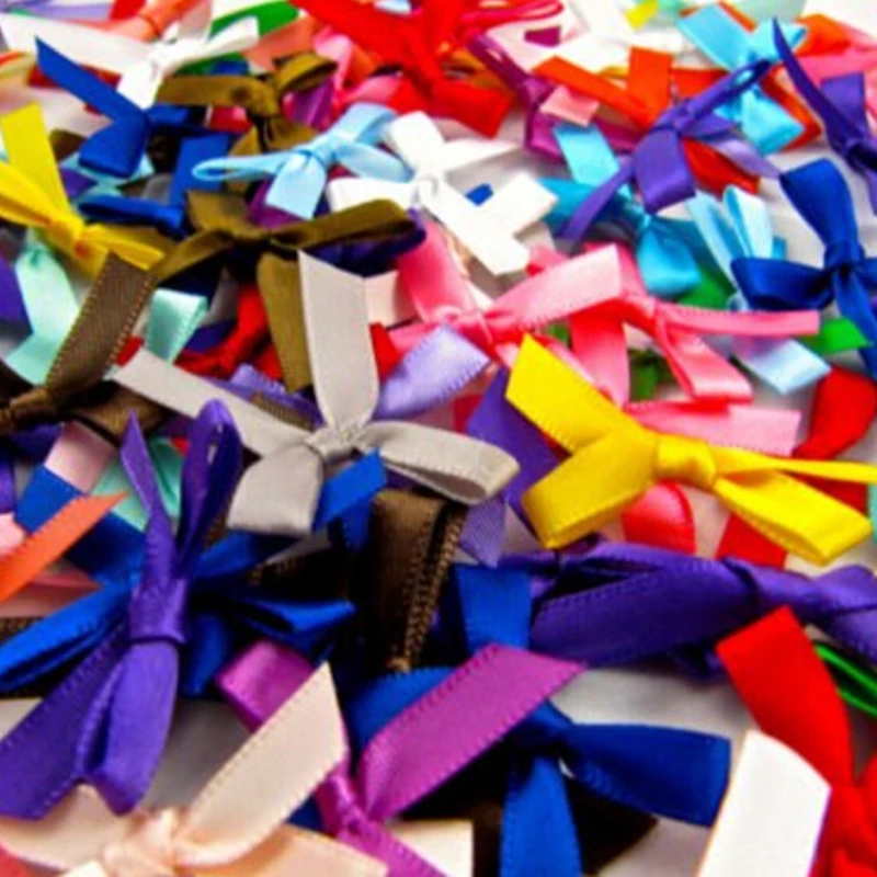 7mm DOUBLE FACED SATIN RIBBON 10m various colours