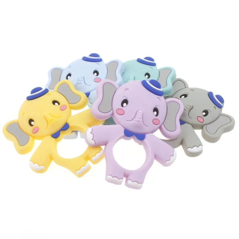 5 шт. детский силиконовый Прорезыватель для зубов|baby teether|silicone baby teetherteething toys |