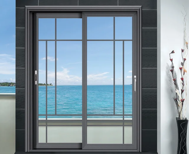 Double Glazing Aluminum Sliding Doorsin Doors from Home Improvement on