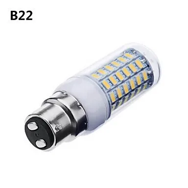 Светодиодный шар лампы HRSOD E14/GU10/G9/B22/E26/E27 15 W 69 SMD 5730 1500 LM теплый белый/холодный белый, тип «Кукуруза»(110 V/220 V