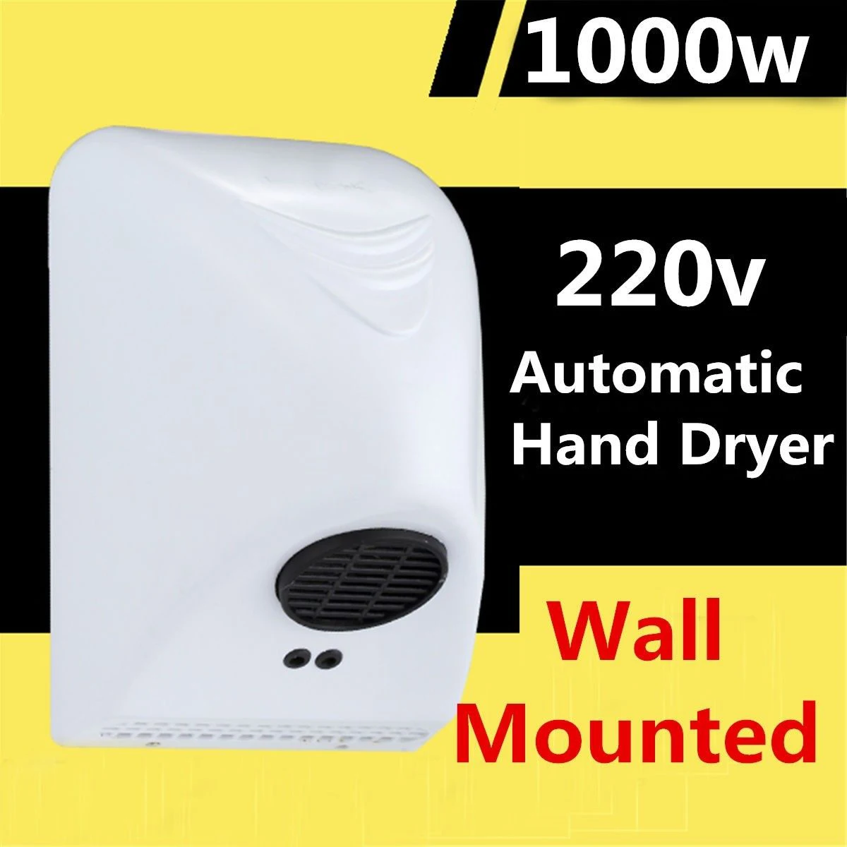1000 Вт сушилка для рук бытовой фен для волос cушилка для рук для ванной комнаты Электрический Автоматическая Индукционная руки сушки устройства США Plug