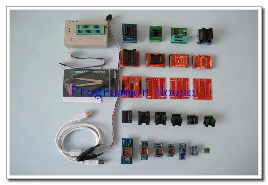  100% New V9.00 TL866CS TL866A TL866II Plus Universal minipro programmer TL866 nand flash AVR PIC Bi