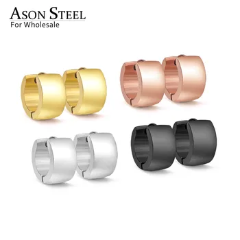 

ASONSTEEL Fashion Jewelry 2019 Statement Drop Dangle Rose Gold Earrings for Women Stainless Steel Earring set for Female