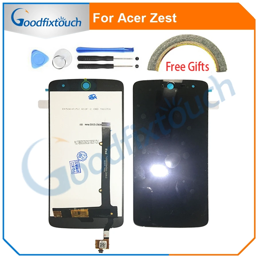 

For Acer Liquid Zest Z525 LCD Display+Digitizer Panel Screen Assembly Spare Parts For Acer Zest lcd with Tools