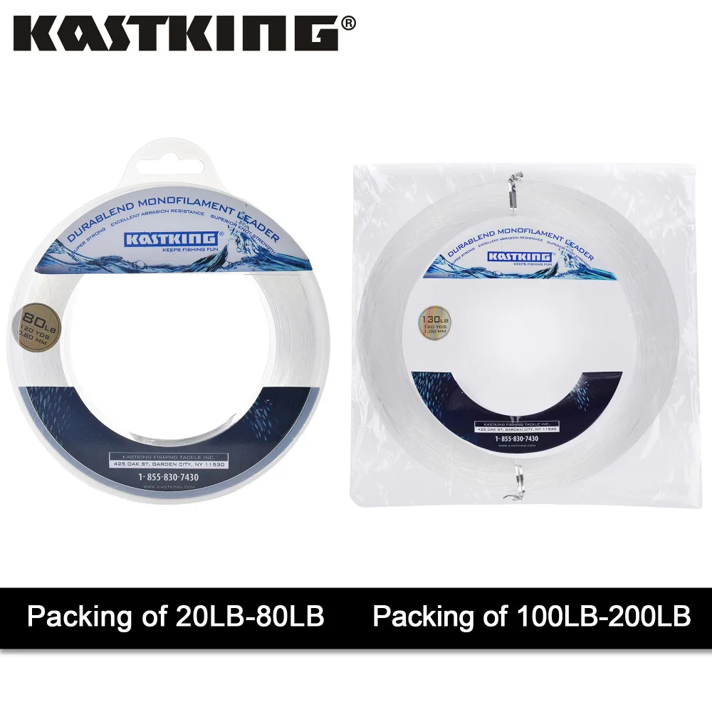 KastKing 120Yds/110 M DuraBlend حيدة زعيم خط 0.40-1.40mm المياه المالحة النايلون خط 2019 صدمة كبيرة قوة خيط صنارة الصيد KastKing 120Yds/110 M DuraBlend حيدة زعيم خط 0.40-1.40mm المياه المالحة النايلون خط 2019 صدمة كبيرة قوة خيط صنارة الصيد