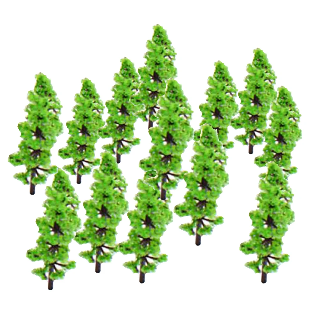 Model Fir Tree Train Set  Trunks Scenery Landscape N Z - 100PCS