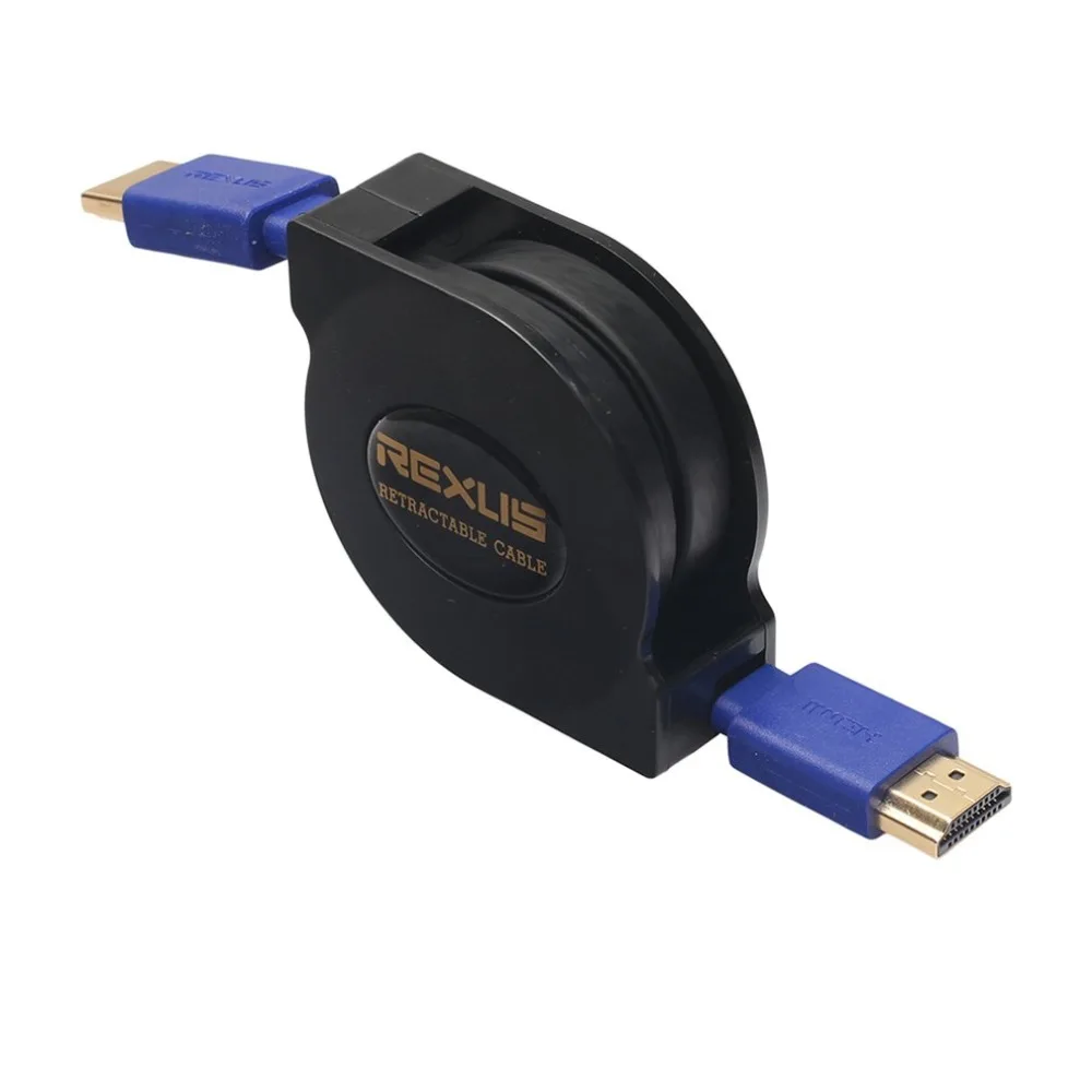 HDMI كابل مسطح قابل للسحب النحاس HDMI 1.4 كابل 5 Gps دعم 3D عرض ل العارض مشغل ديفيدي تلفاز LCD