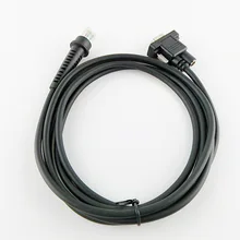 2 шт./лот сканер штрих-кода RS232 кабель 2 м дает разрешение изображения(7ft), для Ньюленд HR1030 HR200 HR15Z, RS232 Интерфейс