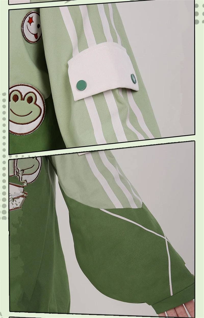 Аниме косплэй мой герой Академии Asui Tsuyu Прекрасный милый динозавр серии костюмы для праздника костюмы униформа ежедневно женское платье