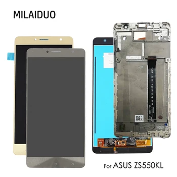 

LCD Display For Asus Zenfone 3 Deluxe ZS550KL Z01FD Touch Screen Digitizer Assembly Replacement 5.5" Gold No/with Frame