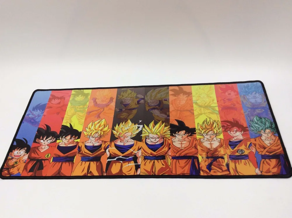  Mairuige Dragon Ball Z Large Gaming Mouse Pad Gamer Lock Edge Keyboard Mouse Mat Gaming Grande Mous