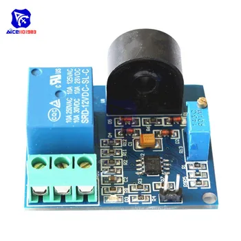 

DC 5V/12V/24V 5A Current Detection Sensor Over-Current Protection Sensor Relay Protecting Detection Sensor Module