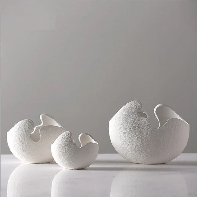 Special Price Direct Selling Chinese Jingdezhen Porcelain Vases Creativity Modern Style White Ceramic Vases for Wedding Home Decoration Gift 5