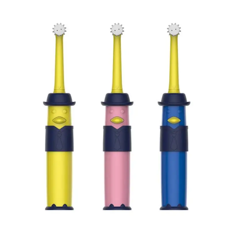

Automatic Toothbrush 360 degree Rotating Round Electric Toothbrush Kids Oral Care Brush Lovely Fully Clean Teeth Tools L3