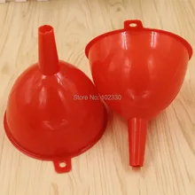 200 шт. Пластик Воронка долива воды бензин и мазут Воронка малая дома Кухня лаборатории жидкость инструмент