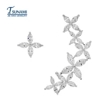 Новые звезды AAA циркон серьги, высокое качество женские украшения, любовные чувства популярные в Европе и серьги