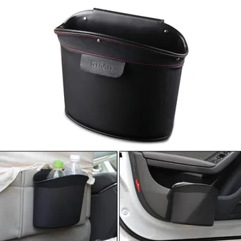 

Car Trash Can Garbage Bin Car Door Storage Stowing Tidying Auto Trash Garbage Container Drink Bottle Holder