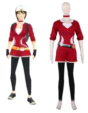 Gratis Pocket Envios Monster Pokémon IR Entrenadora Avatar Rojo Vestido de Cosplay del Anime