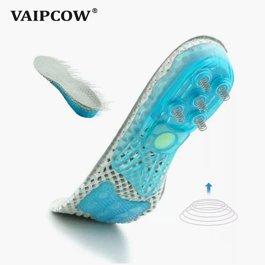 EVA Spring silicone sole insole flat feet orthotic insoles arch support orthopedic inserts Plantar Fasciitis,Feet Pain,foot care