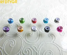 RFDTYGR Mini 4wd 2mm Aluminum Lock Nut Self made Parts For Tamiya MINI 4WD 2mm Aluminum