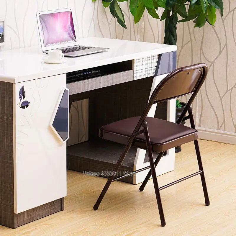 10%Home dining chair stool folding back chair portable office conference chair computer seat training chair 10%Home dining chair stool folding back chair portable office conference chair computer seat training chair