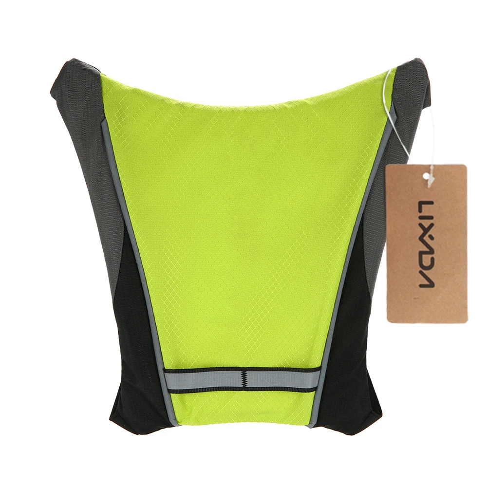 Top Lixada USB Cycling Bicycle Reflective Vest Bike Backpack LED Wireless Safety Turnning Signal Light Vest For Riding Night Guide 13