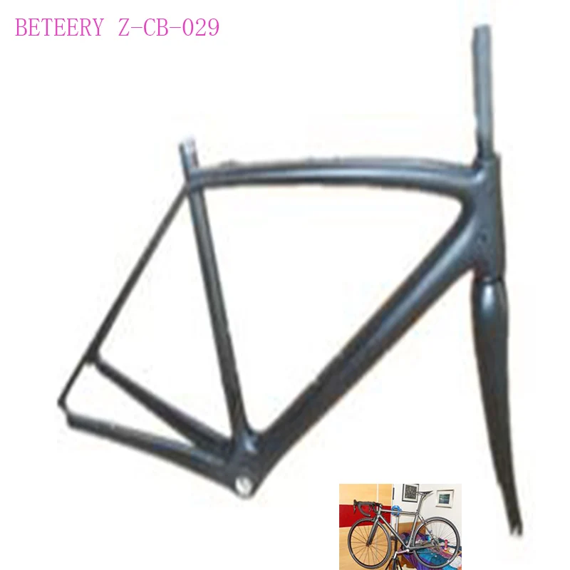 Top Beteery store   Carbon road  bike 700*23c Carbon road  frame Z-CB-029 carbon frame set includ carbon fork for sale 0