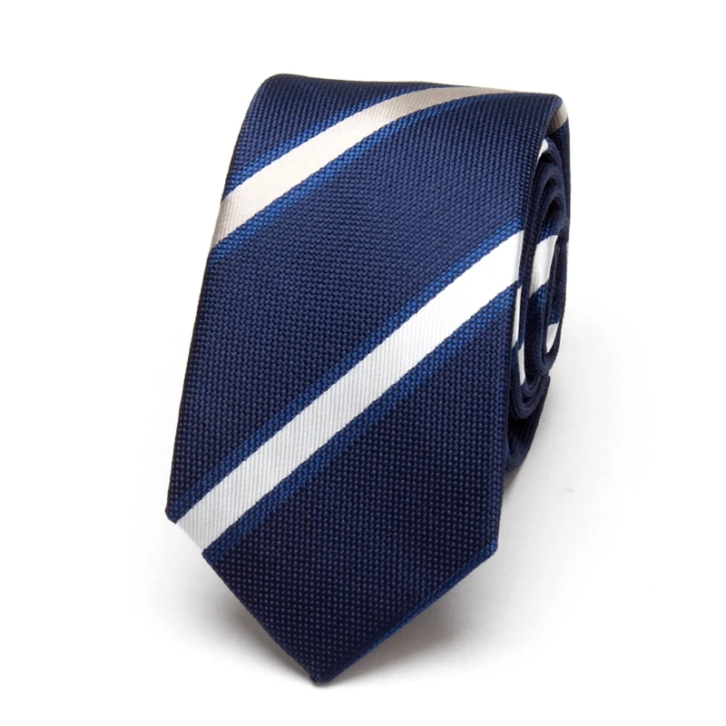 Мужские полосатые галстуки, классические модные галстуки для свадьбы, отдыха, бизнеса, обтягивающие Галстуки, мужские новые Узкие галстуки, жаккардовые тканые Узкие галстуки 6 см
