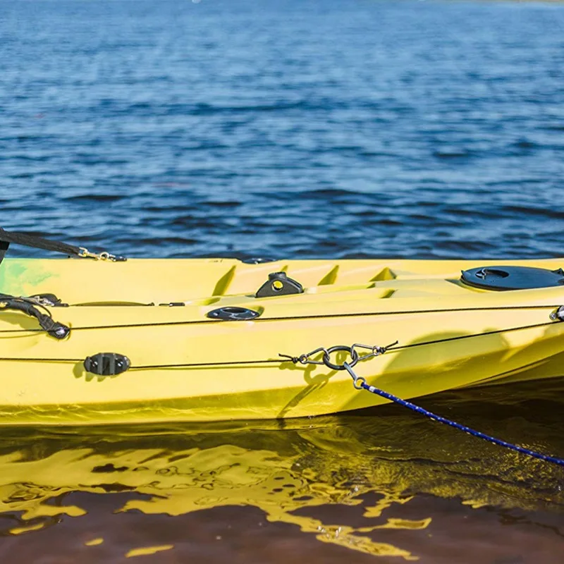 Такелажное кольцо шкивы DIY лодка каяк каноэ якорь снаряжение с лебедкой Padd Eyes Wellnuts шурупы каяк аксессуары