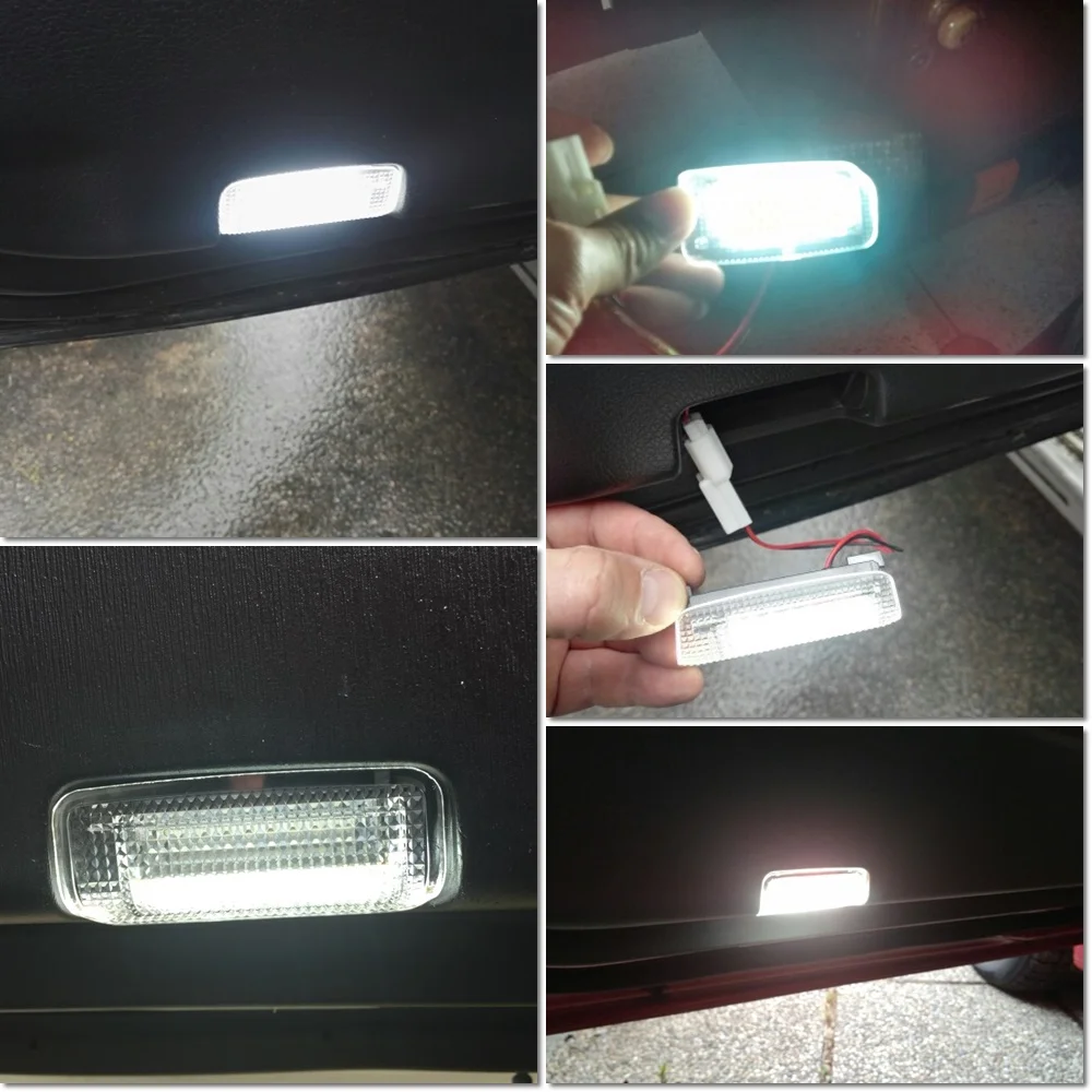 2 шт. для Toyota Land Cruiser 200 Series 150 Prado MK4 J150 2007 Lexus ES240 IS250 светодиодная дверная лампа|Фара