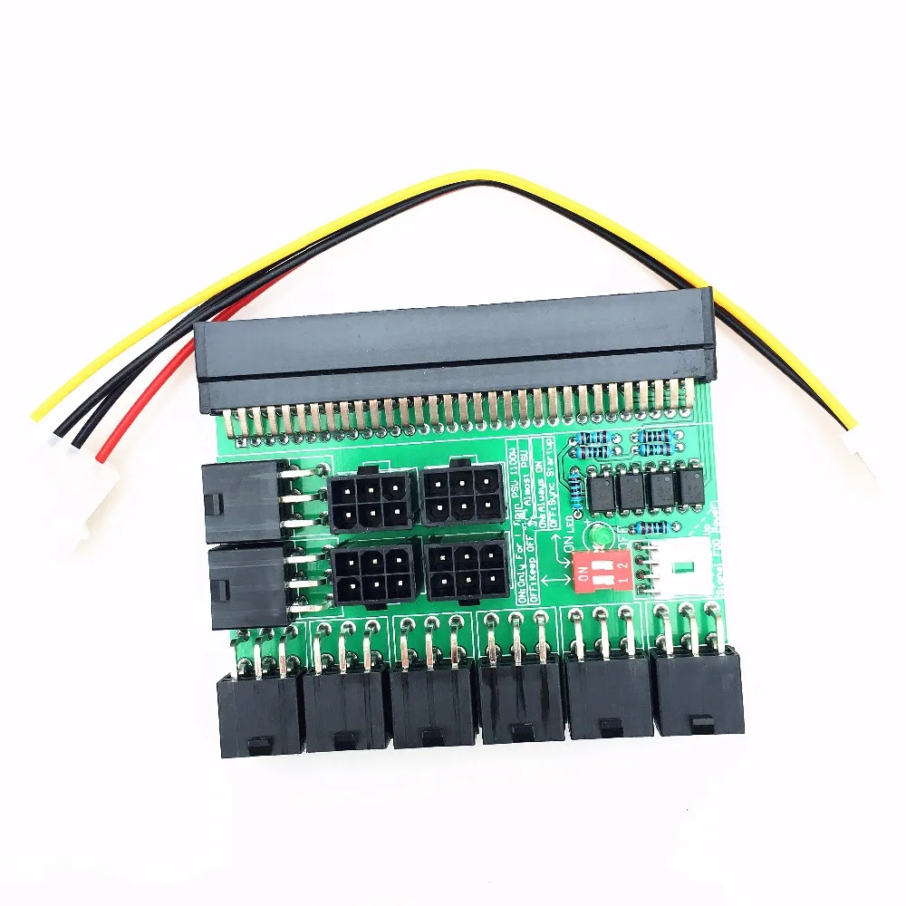 Free Ship 6 Pin Power Board For 1400w Server Power Conversion Board With 12 6pin Connector For Btc Miner Machine 6 Pin Board Board6pin Power Aliexpress