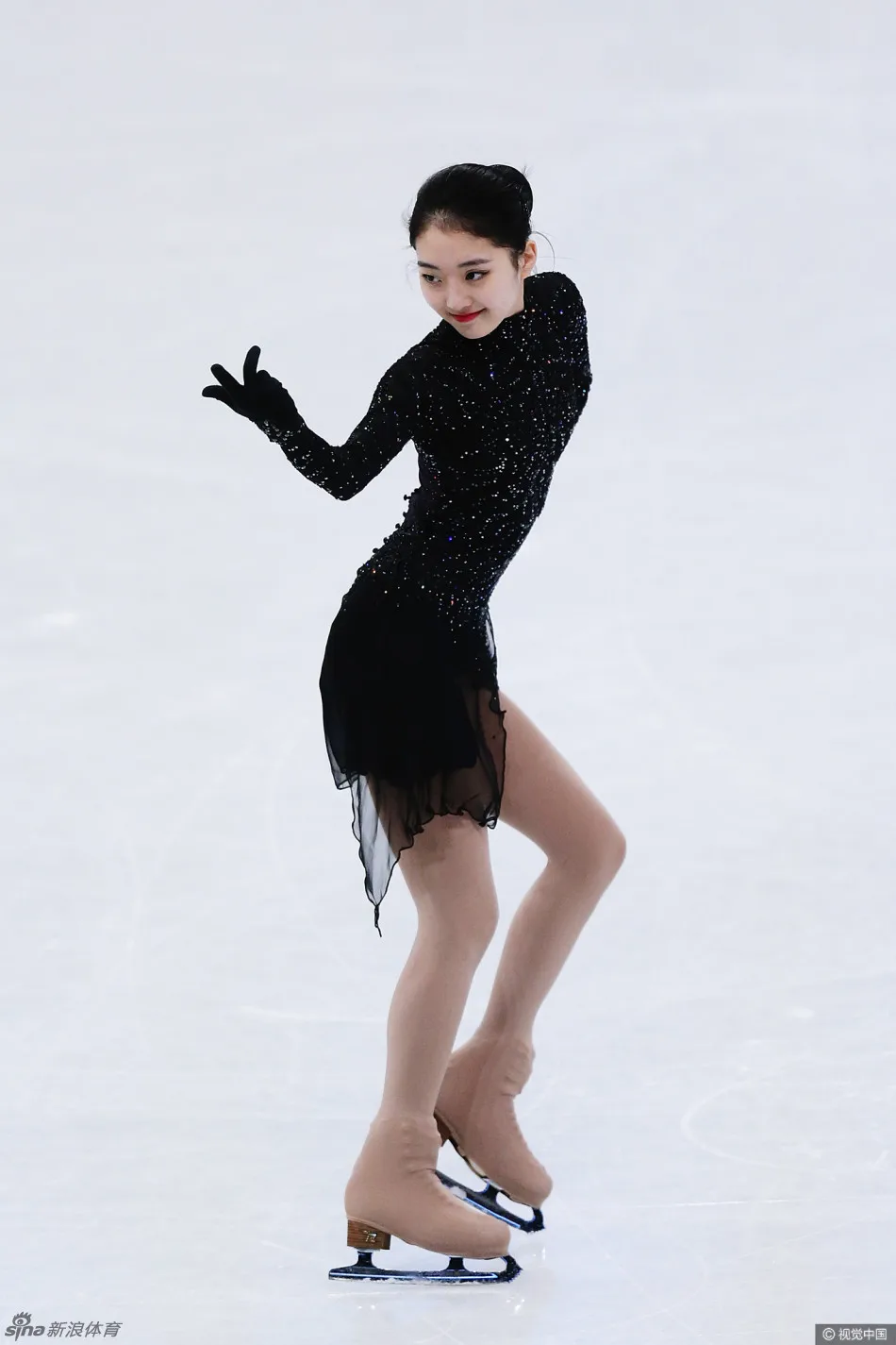 

Free shippingBlackNEW FIGURE ICE SKATING BATON TWIRLING DRESS COSTUME ADULTSD549