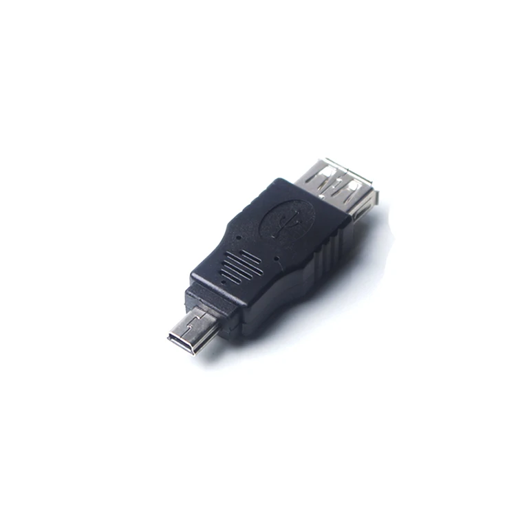 1 шт. высококачественный Мини USB 5 контактный штекер гнездо OTG адаптер конвертер