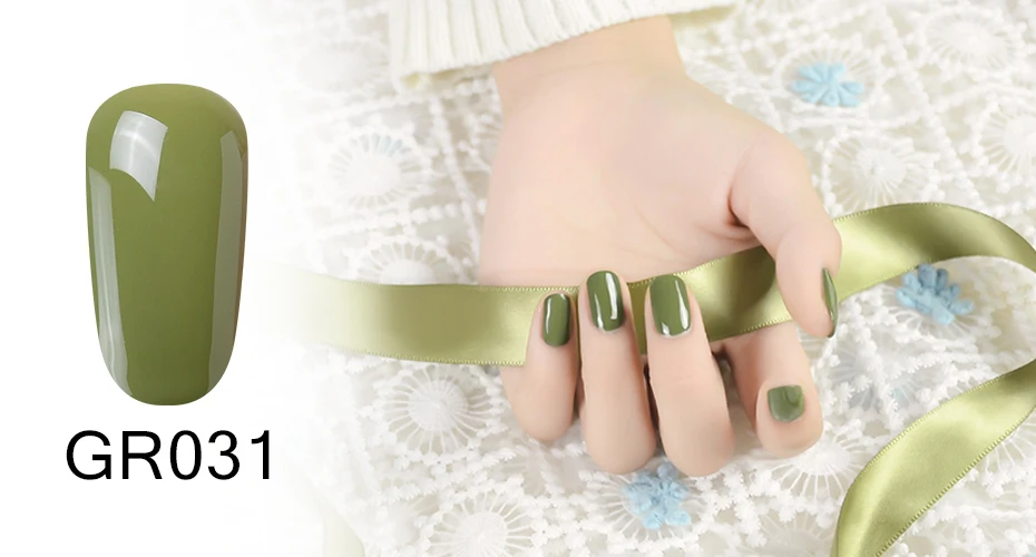Elite99 Soak Off Green Series Гель-лак 10 мл Светодиодный УФ-гель лак для ногтей Праймер УФ гель лак для ногтей художественная краска для маникюра