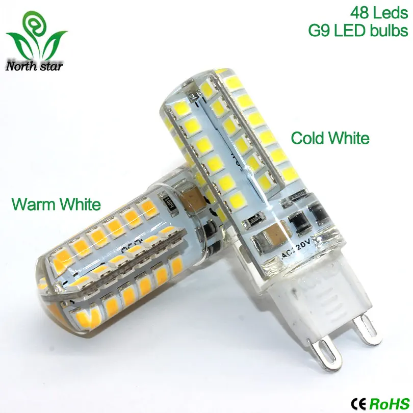 4//8 Tlg 3W 5W 7W G9 LED Light Dimmable AC 220V Lampe SMD 2835 Scheinwerfer Licht
